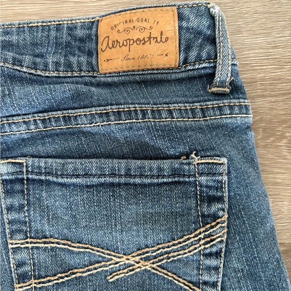 Aeropostale Women's Skinny Jeans in Blue - Picture 4 of 7
